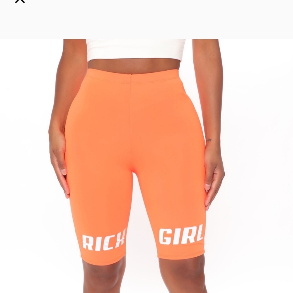 Rich Girl Problems Fashion Nova Biker Short NWT